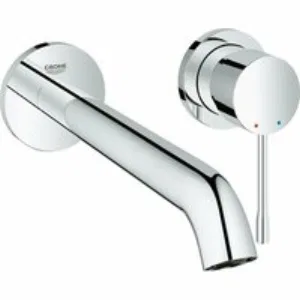 Внешняя часть смесителя для раковины GROHE Essence на 2 отверстия, L-Size, хром (19967001) Внешняя часть смесителя для раковины GROHE Essence на 2 отверстия, L-Size, хром (19967001)