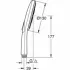 Ручной душ GROHE Rainshower SmartActive 130, 3 режима, холодный рассвет матовый (26574GN0) Ручной душ GROHE Rainshower SmartActive 130, 3 режима, холодный рассвет матовый (26574GN0)