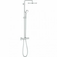 Душевая система GROHE Tempesta Cosmopolitan System 250 с термостатом для душа, хром (26670000)