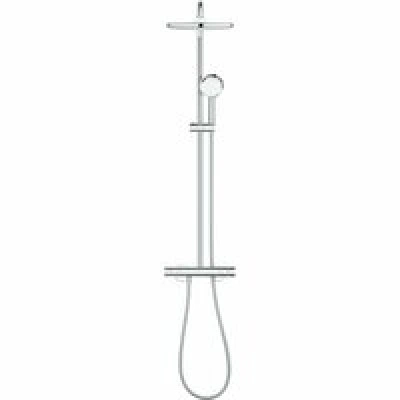 Душевая система GROHE Tempesta Cosmopolitan System 250 с термостатом для душа, хром (26670000) Душевая система GROHE Tempesta Cosmopolitan System 250 с термостатом для душа, хром (26670000)
