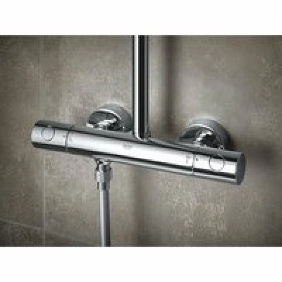 Душевая система GROHE Tempesta Cosmopolitan System 250 с термостатом для душа, хром (26670000) Душевая система GROHE Tempesta Cosmopolitan System 250 с термостатом для душа, хром (26670000)