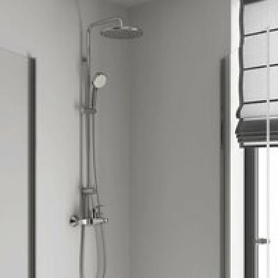 Душевая система GROHE Tempesta Cosmopolitan 250 со смесителем для ванны, хром (26674000) Душевая система GROHE Tempesta Cosmopolitan 250 со смесителем для ванны, хром (26674000)
