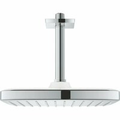 Верхний душ GROHE Tempesta cube 250, 9,5 л/мин, 1 режим, 142 мм, хром/белый (26688000)