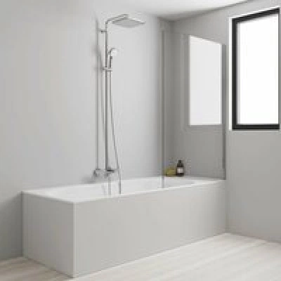 Душевая система GROHE Tempesta Cosmopolitan System 250 Cube с термостатом для ванны, хром (26691000) Душевая система GROHE Tempesta Cosmopolitan System 250 Cube с термостатом для ванны, хром (26691000)