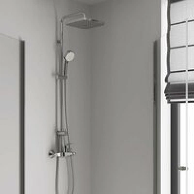 Душевая система GROHE Tempesta Cosmopolitan 250 CUBE со смесителем для ванны, хром (26693000) Душевая система GROHE Tempesta Cosmopolitan 250 CUBE со смесителем для ванны, хром (26693000)