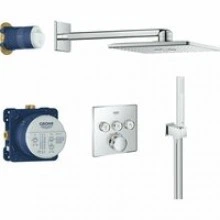 Душевая система GROHE Grohtherm SmartControl с термостатом для душа, хром (34804000)