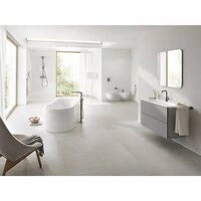 Внешняя часть смесителя для ванны GROHE Essence напольного монтажа, темный графит глянец (23491A01) Внешняя часть смесителя для ванны GROHE Essence напольного монтажа, темный графит глянец (23491A01)