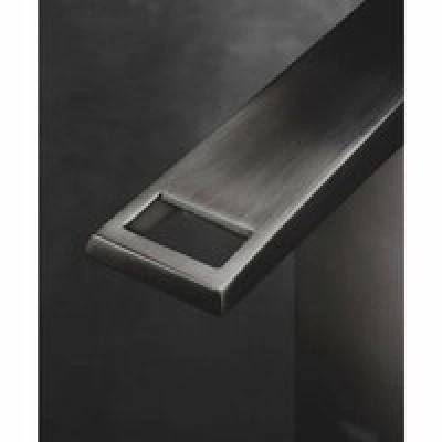 Смеситель для раковины GROHE Allure Brilliant на 3 отверстия, с донным клапаном и высоким изливом, темный графит матовый (20344AL0) Смеситель для раковины GROHE Allure Brilliant на 3 отверстия, с донным клапаном и высоким изливом, темный графит матовый (20344AL0)