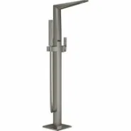 Внешняя часть смесителя для ванны GROHE Allure Brilliant напольного монтажа, темный графит матовый (23119AL0)