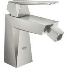 Смеситель для биде GROHE Allure Brilliant с донным клапаном, суперсталь (23117DC0)