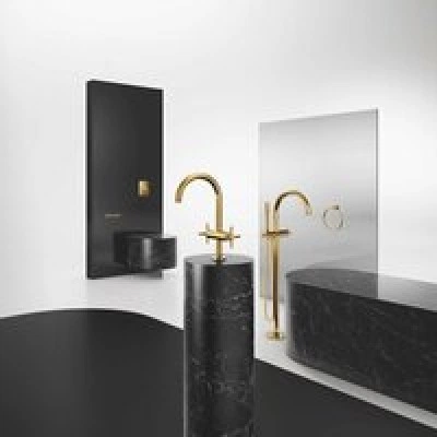 Панель смыва для унитаза GROHE Nova Cosmopolitan S для вертикального монтажа, холодный рассвет глянец (37601GL0) Панель смыва для унитаза GROHE Nova Cosmopolitan S для вертикального монтажа, холодный рассвет глянец (37601GL0)