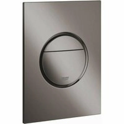 Панель смыва для унитаза GROHE Nova Cosmopolitan S, 3 режима, темный графит глянцевый (37601A00) Панель смыва для унитаза GROHE Nova Cosmopolitan S, 3 режима, темный графит глянцевый (37601A00)