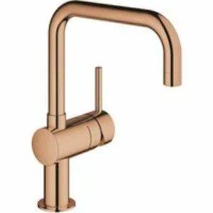 Смеситель для кухни GROHE Minta с поворотным U-изливом, теплый закат глянец (32488DA0) Смеситель для кухни GROHE Minta с поворотным U-изливом, теплый закат глянец (32488DA0)