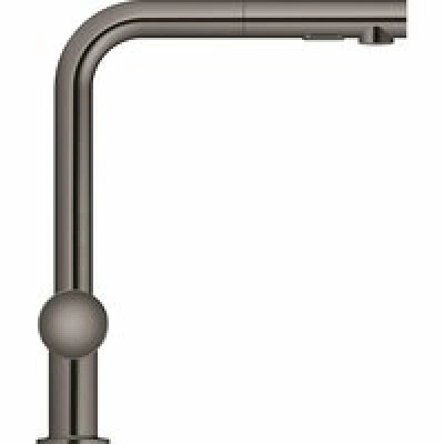 Смеситель для кухни GROHE Minta с вытяжным душем, L-образный излив, темный графит глянец (30274A00) Смеситель для кухни GROHE Minta с вытяжным душем, L-образный излив, темный графит глянец (30274A00)