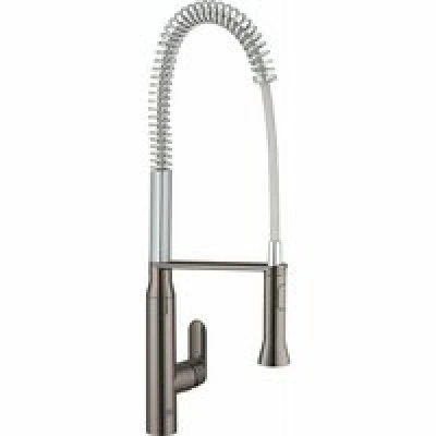 Смеситель для кухни GROHE K7 профессиональный, темный графит глянец (32950A00)