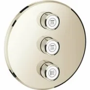 Внешняя часть переключателя потоков GROHE Grohtherm SmartControl на 3 потребителя, никель глянец (29122BE0)