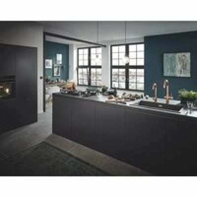 Комплект для кухни GROHE Red Mono II с бойлером M-size, с вертикальным вентилем с C-образным изливом, теплый закат матовый (30085DL1) Комплект для кухни GROHE Red Mono II с бойлером M-size, с вертикальным вентилем с C-образным изливом, теплый закат матовый (30085DL1)