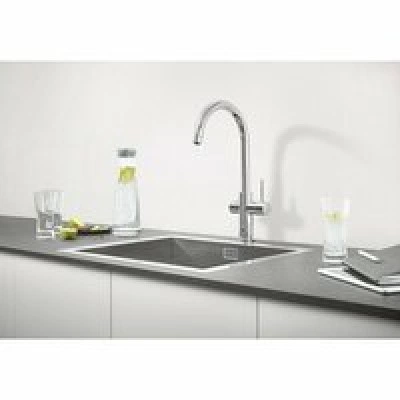 Смеситель для кухонной мойки GROHE Blue Professional с функцией фильтрации, с системой охлаждения и газирования воды, Wi-Fi, хром (31323002) Смеситель для кухонной мойки GROHE Blue Professional с функцией фильтрации, с системой охлаждения и газирования воды, Wi-Fi, хром (31323002)