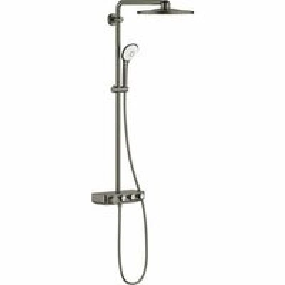 Душевая система GROHE Euphoria SmartControl System 310 Duo с термостатом для душа, темный графит матовый (26507AL0)