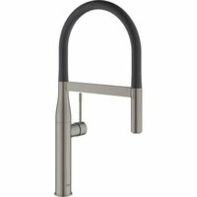 Смеситель для кухни GROHE Essence профессиональный, темный графит матовый (30294AL0)