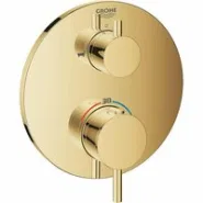 Внешняя часть термостата для ванны GROHE Atrio на 2 потребителя, холодный рассвет глянец (24138GL3)