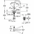 Смеситель для раковины GROHE Atrio, холодный рассвет глянец (32042GL3) Смеситель для раковины GROHE Atrio, холодный рассвет глянец (32042GL3)