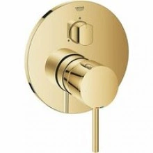 Внешняя часть смесителя для ванны GROHE Atrio на 3 потребителя, холодный рассвет глянец (24096GL3)