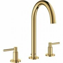 Смеситель для раковины GROHE Atrio двухвентильный на 3 отверстия, холодный рассвет глянец (20009GL3)