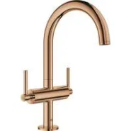 Смеситель для раковины GROHE Atrio двухвентильный, теплый закат глянец (21022DA3)