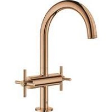 Смеситель для раковины GROHE Atrio двухвентильный, теплый закат глянец (21019DA3)