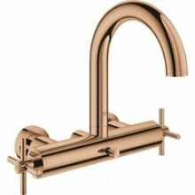 Смеситель для ванны GROHE Atrio двухвентильный, внешнего монтажа, теплый закат глянец (25010DA3)