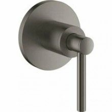 Внешняя часть вентиля GROHE Atrio, рукоятка-рычаг, темный графит матовый (19088AL3)