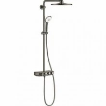 Душевая система GROHE Euphoria SmartControl System 310 с термостатом для душа, темный графит глянцевый (26507A00)