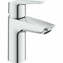 Смеситель для раковины GROHE Start QuickFix с нажимным донным клапаном, S-Size, хром (23551002)