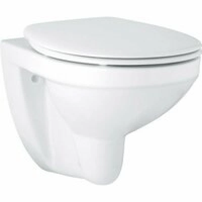 Унитаз GROHE Bau Ceramic подвесной ободковый с сиденьем без микролифта, альпин-белый (39497000) Унитаз GROHE Bau Ceramic подвесной ободковый с сиденьем без микролифта, альпин-белый (39497000)