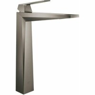 Смеситель для раковины GROHE Allure Brilliant, XL-Size, гладкий корпус, темный графит матовый (23114AL0)