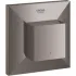 Внешняя часть переключателя потоков GROHE Allure Brilliant на 3 положения, темный графит глянец (19798A00) Внешняя часть переключателя потоков GROHE Allure Brilliant на 3 положения, темный графит глянец (19798A00)
