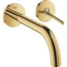 Внешняя часть смесителя для раковины GROHE Atrio Joy настенного монтажа на 2 отверстия, холодный рассвет глянец (19918GL3)