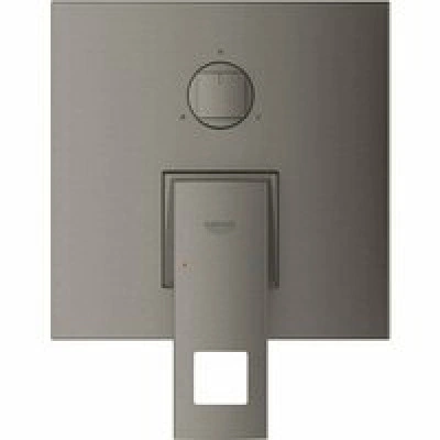 Внешняя часть смесителя для ванны GROHE Eurocube с переключателем на 3 положения, темный графит матовый (24094AL0) Внешняя часть смесителя для ванны GROHE Eurocube с переключателем на 3 положения, темный графит матовый (24094AL0)