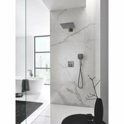 Верхний душ GROHE Rainshower 310 SmartActive Cube, 2 режима, 430 мм, темный графит матовый (26479AL0) Верхний душ GROHE Rainshower 310 SmartActive Cube, 2 режима, 430 мм, темный графит матовый (26479AL0)
