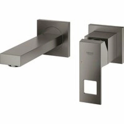 Внешняя часть смесителя для раковины GROHE Eurocube на 2 отверстия, S-Size, темный графит матовый (19895AL0) Внешняя часть смесителя для раковины GROHE Eurocube на 2 отверстия, S-Size, темный графит матовый (19895AL0)