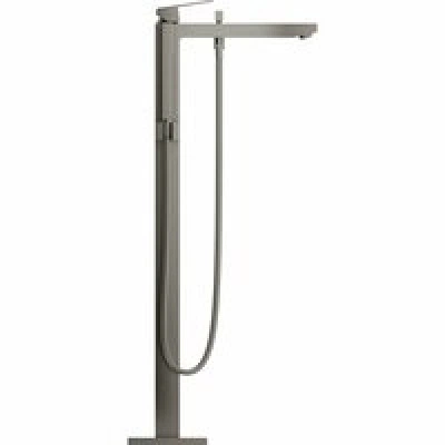 Внешняя часть смесителя для ванны GROHE Eurocube напольного монтажа, темный графит матовый (23672AL1) Внешняя часть смесителя для ванны GROHE Eurocube напольного монтажа, темный графит матовый (23672AL1)
