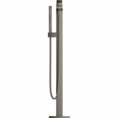 Внешняя часть смесителя для ванны GROHE Eurocube напольного монтажа, темный графит матовый (23672AL1) Внешняя часть смесителя для ванны GROHE Eurocube напольного монтажа, темный графит матовый (23672AL1)