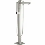Внешняя часть смесителя для ванны GROHE Eurocube напольного монтажа, суперсталь (23672DC1)
