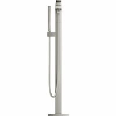 Внешняя часть смесителя для ванны GROHE Eurocube напольного монтажа, суперсталь (23672DC1) Внешняя часть смесителя для ванны GROHE Eurocube напольного монтажа, суперсталь (23672DC1)