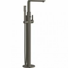 Внешняя часть смесителя для ванны GROHE Lineare напольного монтажа, темный графит матовый (23792AL1)