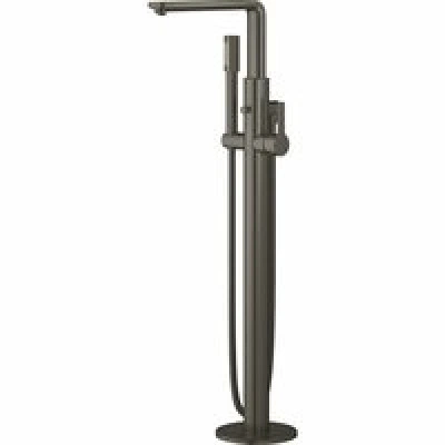 Внешняя часть смесителя для ванны GROHE Lineare напольного монтажа, темный графит матовый (23792AL1) Внешняя часть смесителя для ванны GROHE Lineare напольного монтажа, темный графит матовый (23792AL1)