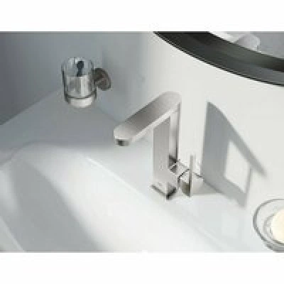 Смеситель для раковины GROHE Plus с донным клапаном и вытяжным изливом, суперсталь (23843DC3) Смеситель для раковины GROHE Plus с донным клапаном и вытяжным изливом, суперсталь (23843DC3)