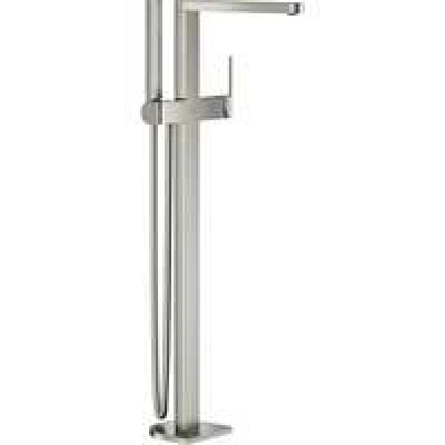 Внешняя часть смесителя для ванны GROHE Plus напольного монтажа, суперсталь (23846DC3)