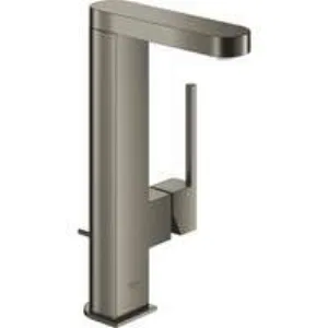 Смеситель для раковины GROHE Plus с донным клапаном, L-Size, темный графит матовый (23851AL3) Смеситель для раковины GROHE Plus с донным клапаном, L-Size, темный графит матовый (23851AL3)